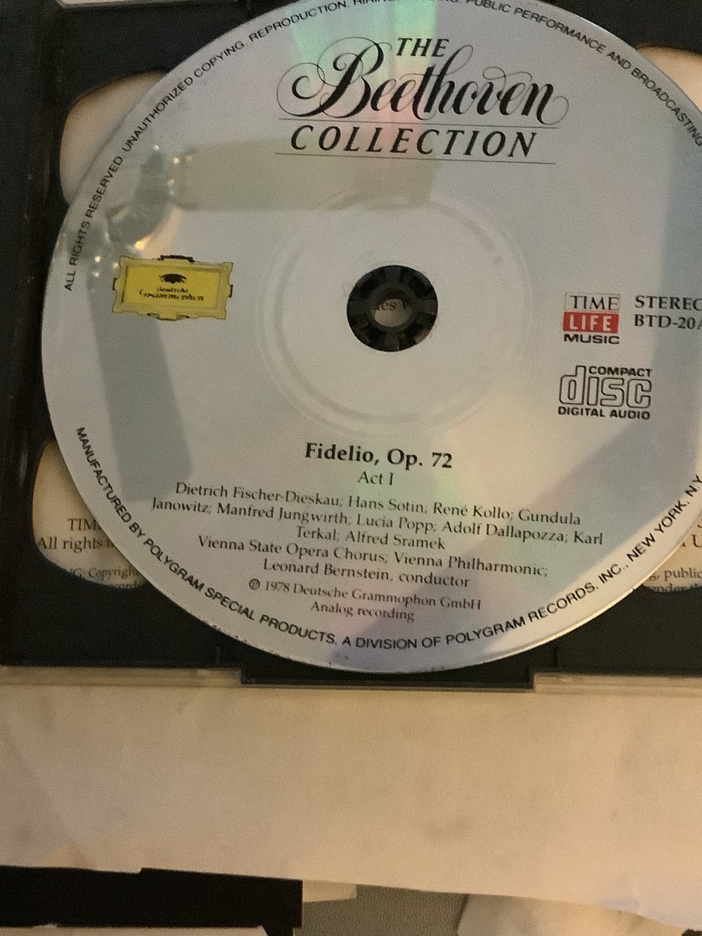 The Beethoven Collection - Fidelio, Op.72 CD (White)